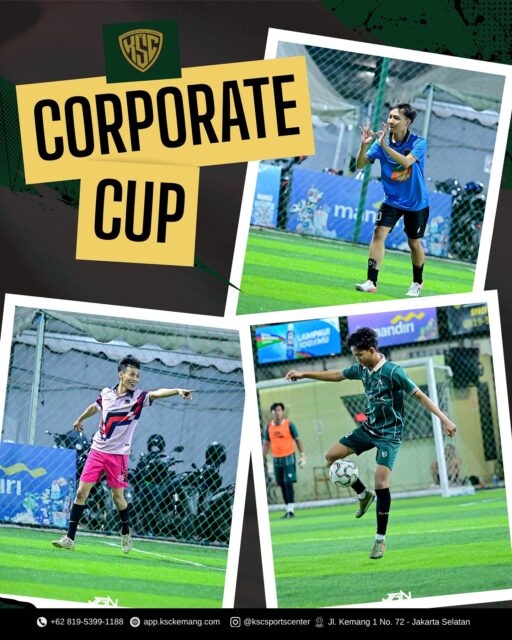 Corporate Cup 2025 ‼️

Dari lapangan kantor ke lapangan hijau, semua peserta nunjukin satu hal yang sama: semangat, teamwork, dan sportivitas. 💪⚽🏀

Terima kasih buat semua tim yang udah bawa energi, dukungan, dan fair play ke dalam pertandingan.
Karena di balik setiap skor, ada cerita kebersamaan dan koneksi yang lebih kuat. 🙌

See you at the next Corporate Cup! 🔥

——————
@kscsportcenterkemang | Minisoccer & Basketball Court | Jl. Kemang No.72 | Booking & Info 0819-5399-1188

#corporatecup #kscsportcenterkemang #minisoccerjakarta #minisoccertournament #infokemang #basket #lapangan #lapanganolahraga #basketballgames
